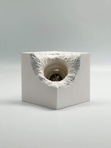 Concrete Cavern Sculpture Lamp - MottoBase