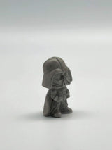 Concrete Mini Darth Vader Raw Finished Sculpture - MottoBase