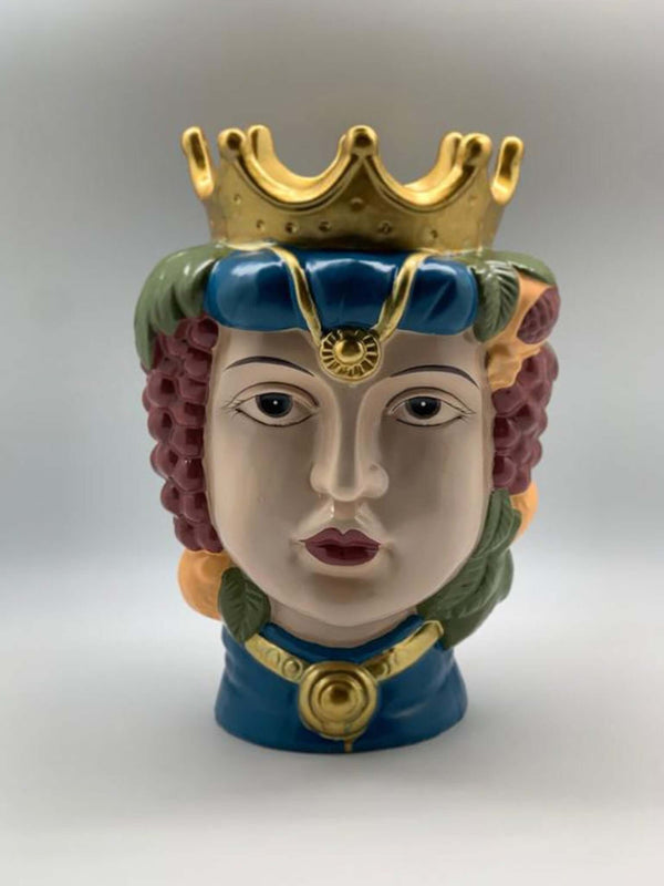 Queen Face Vase - Large Size